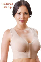 Women'S Post-Surgical Front Close Longline Recovery-Sleep Bra