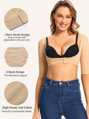 Upper Arm Shapers for Women Compression Sleeves Post Surgery Shapewear Tops Posture Corrector Arm Slimmer Vest