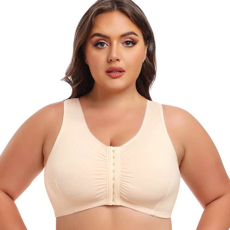 Large Size Full Cup Underwear Breast Holding Vest Bra