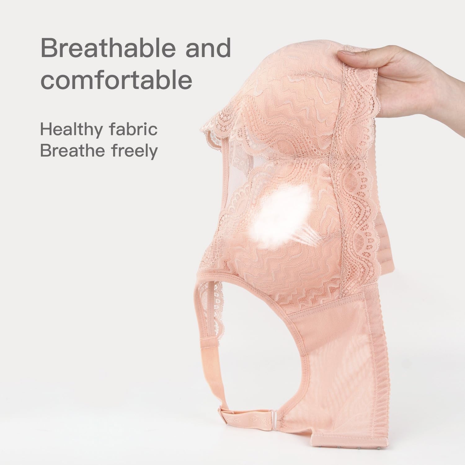 Post Mastectomy Bra for Women,Post Surgery Bra with Pocket Wireless Prosthetic Bras for Mastectomy Breast Forms Everyday