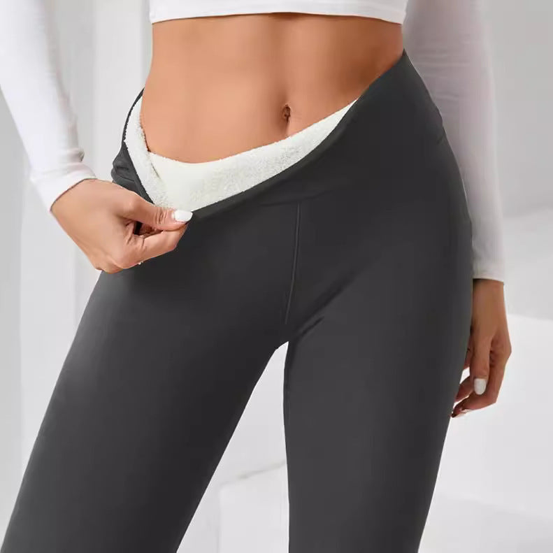 Tight Warm Pants Cashmere Leggings For Women