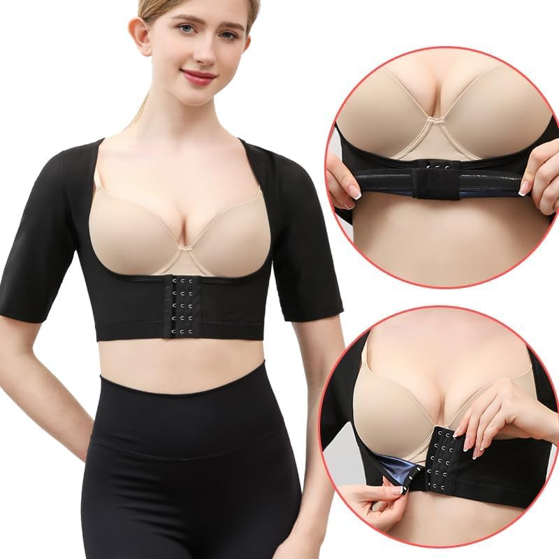 Shaper for Women Sleeveless Posture Corrector Shapewear Tops Shoulder and Arm Compression Sleeve